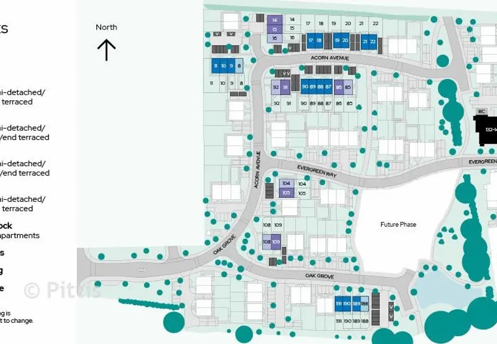 Site Plan - Acorn Avenue, Newport, Isle of Wight - Wards of Kent