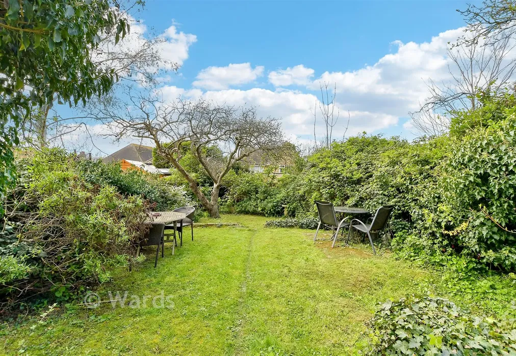 Rear Garden - Wellesley Road, Margate, Kent - Wards of Kent