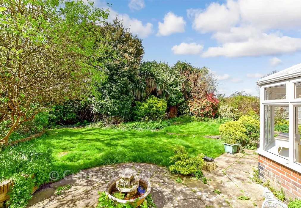 Rear Garden - St. Andrew's Lane, Tangmere, Chichester, West Sussex - Wards of Kent
