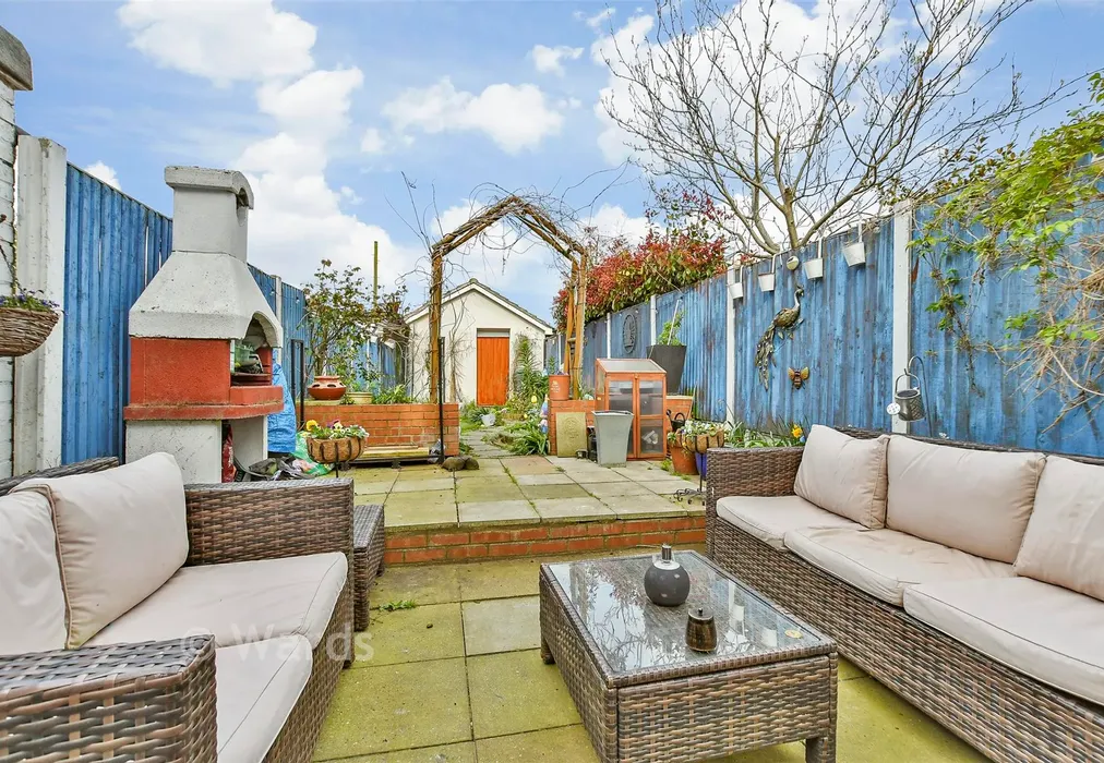 Rear Garden - Newington Road, Ramsgate, Kent - Wards of Kent