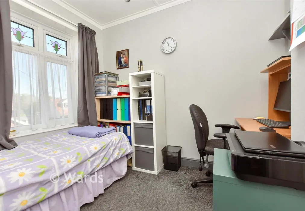 Bedroom 3 - Minster Road, Minster On Sea, Sheerness, Kent - Wards of Kent