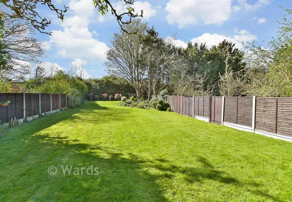 Rear Garden - Minster Road, Minster On Sea, Sheerness, Kent - Wards of Kent