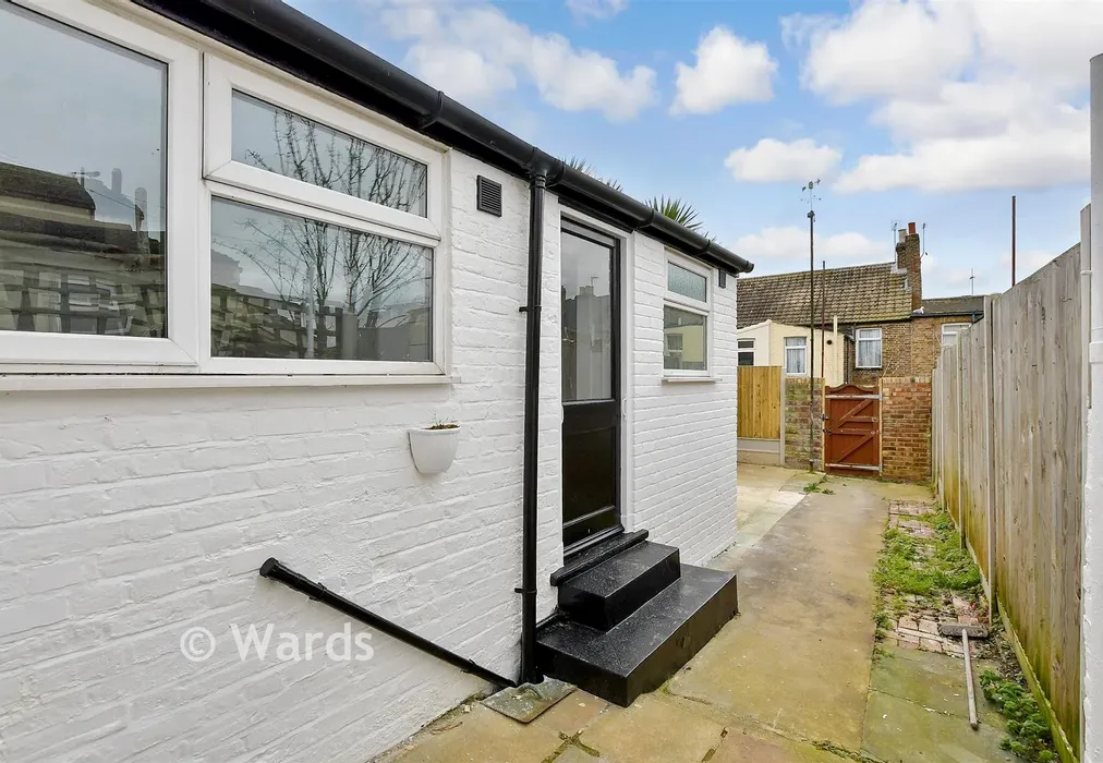 Rear Garden - Flora Road, Ramsgate, Kent - Wards of Kent