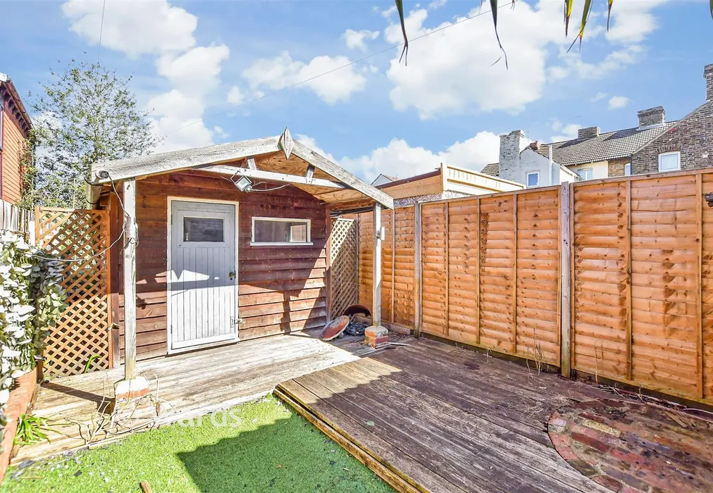 Rear Garden - Waterloo Street, Maidstone, Kent - Wards of Kent