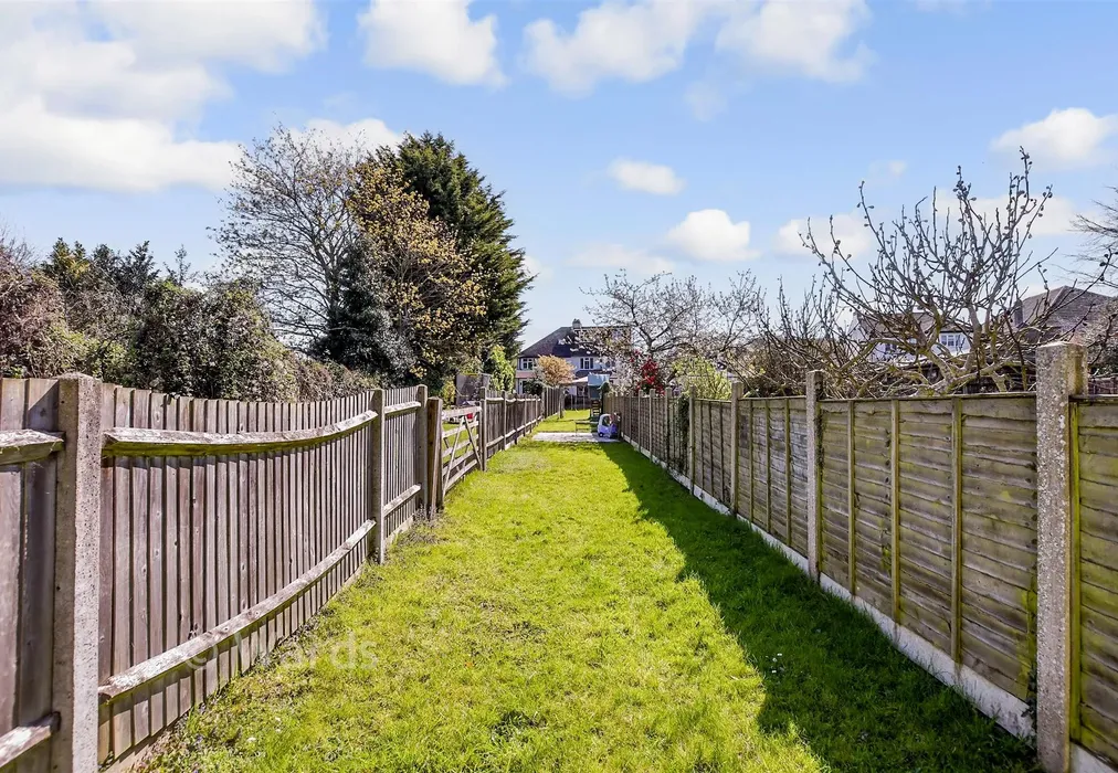 Rear Garden - Loose Road, Loose, Maidstone, Kent - Wards of Kent