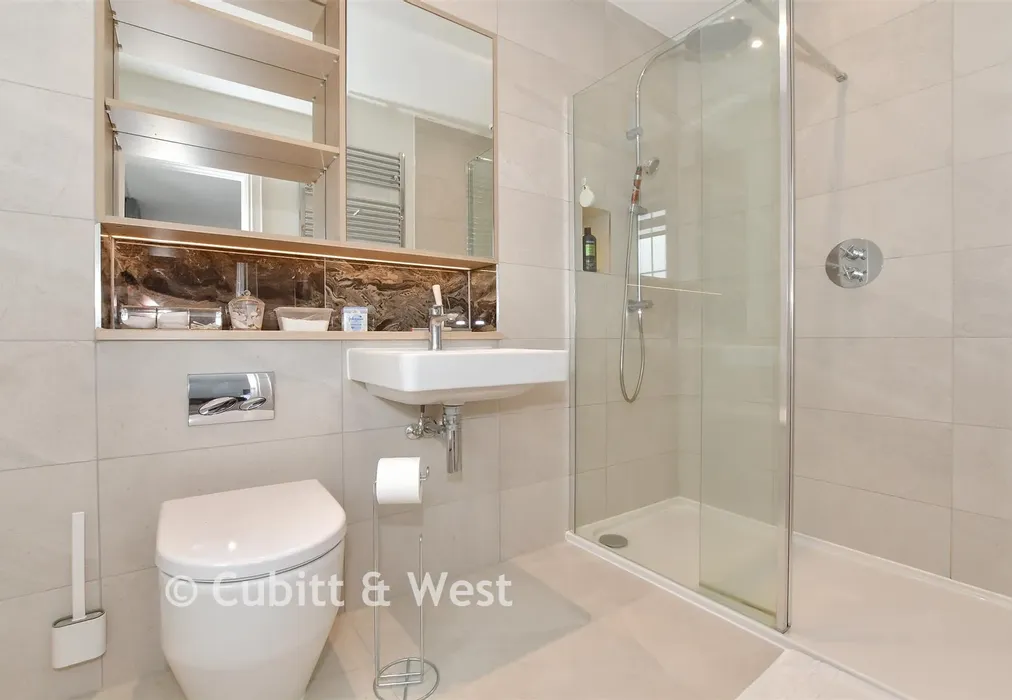 En-Suite Shower Room - Lorimer Avenue, Cranleigh, Surrey - Wards of Kent