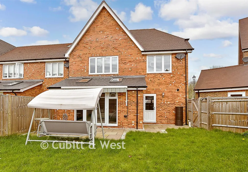 Rear Elevation - Lorimer Avenue, Cranleigh, Surrey - Wards of Kent