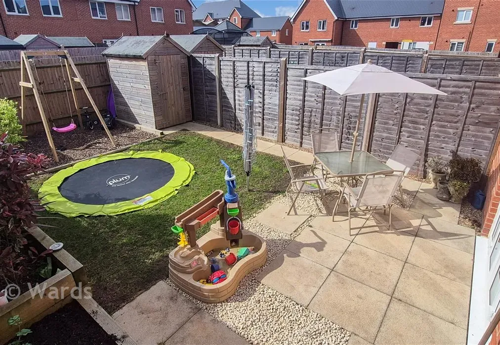 Back Garden - Cotter Way, Canterbury, Kent - Wards of Kent