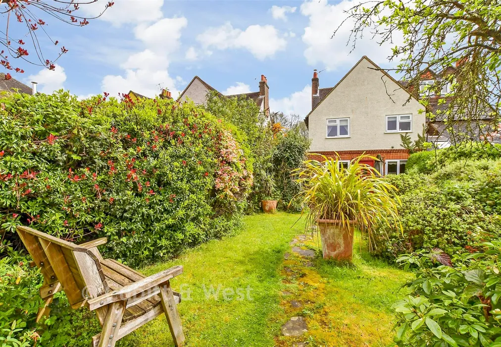 Rear Garden - Stane Street, Ockley, Dorking, Surrey - Wards of Kent