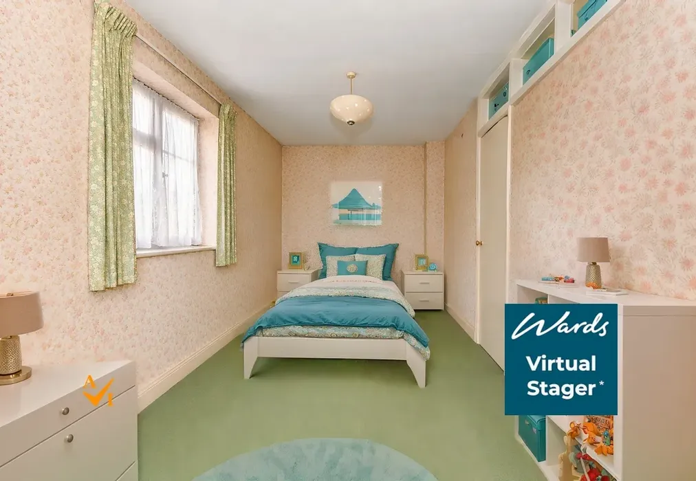 Bedroom 2 (Modern style) - Southgate Road, Tenterden, Kent - Wards of Kent