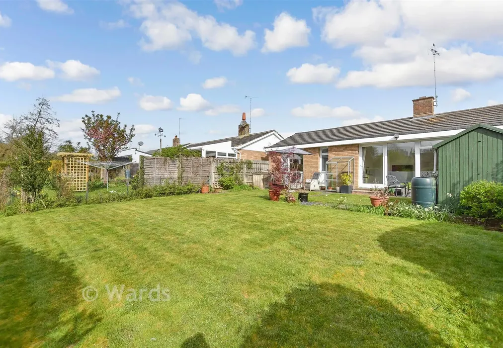 Rear Garden - Fromandez Drive, Horsmonden, Kent - Wards of Kent