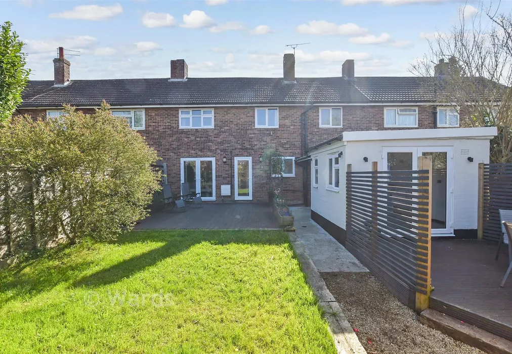 Rear Elevation - Glebe Meadow, Wateringbury, Maidstone, Kent - Wards of Kent
