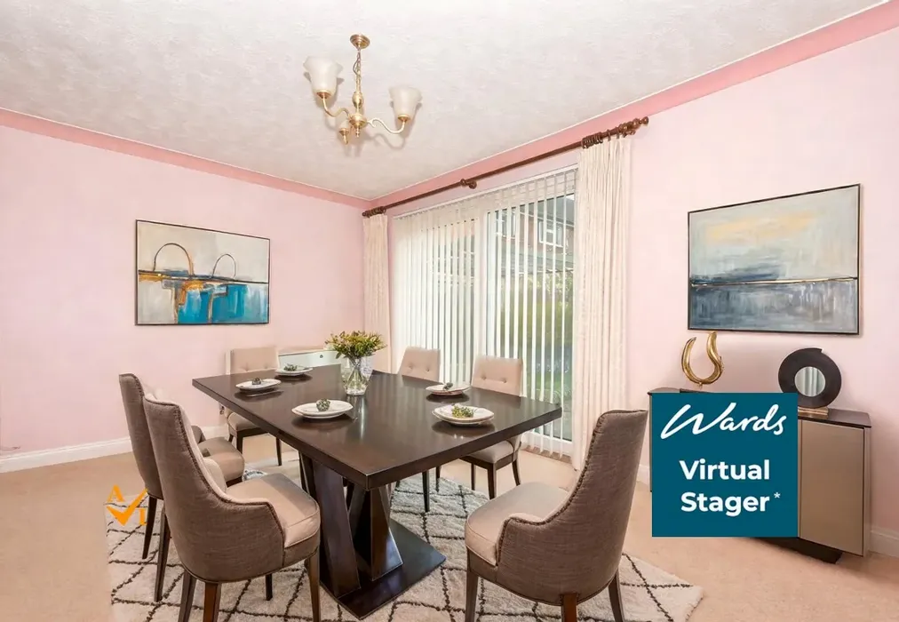 Dining Area (Modern style) - Chestnut Walk, Larkfield, Kent - Wards of Kent