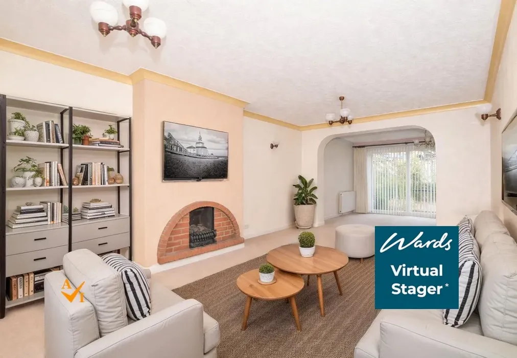 Lounge (Nordic style) - Chestnut Walk, Larkfield, Kent - Wards of Kent