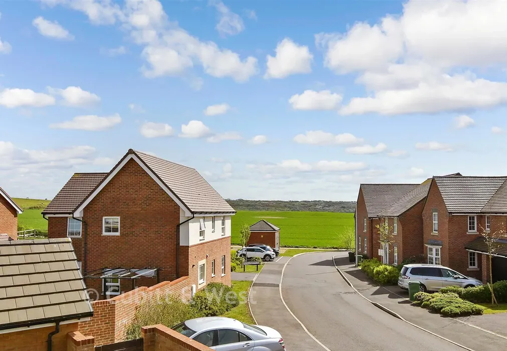 Views To Front - Linnet Crescent, Peacehaven, Brighton, East Sussex - Wards of Kent
