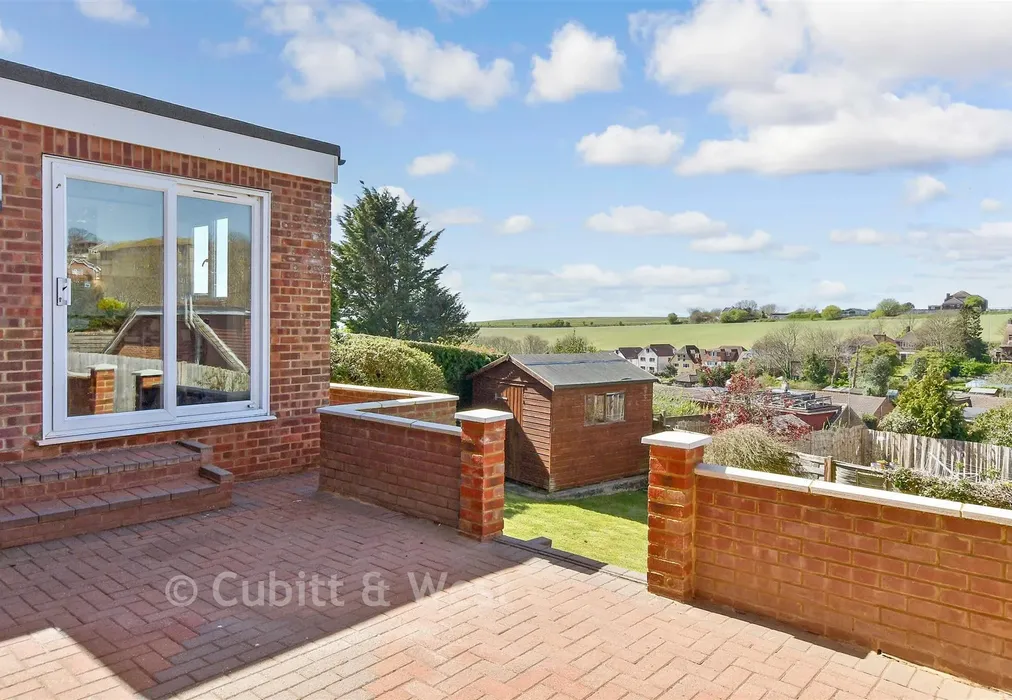 Patio / Decking - The Brow, Woodingdean, Brighton, East Sussex - Wards of Kent