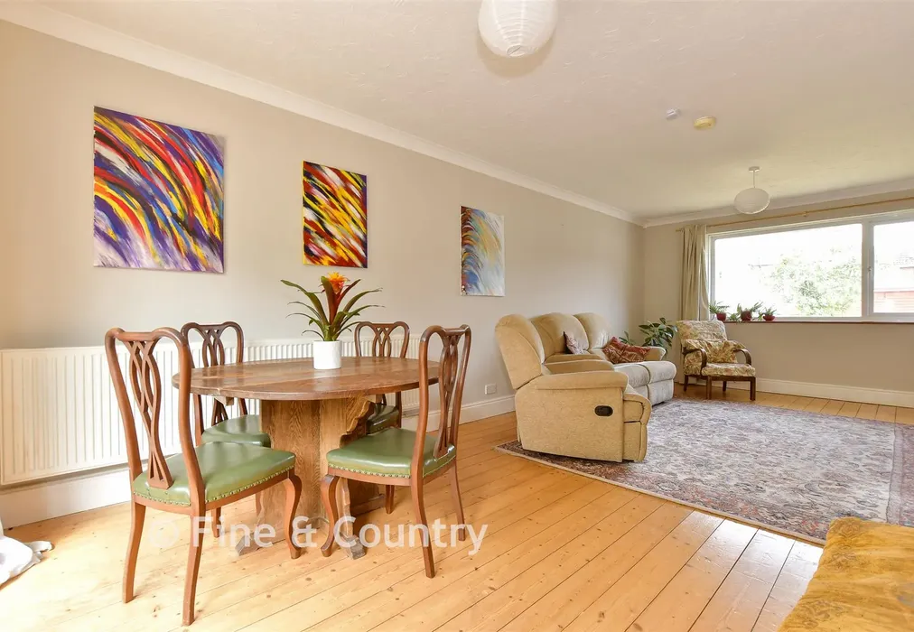Lounge/Dining Room - Sandy Close, Blackwater, Newport, Isle of Wight - Wards of Kent