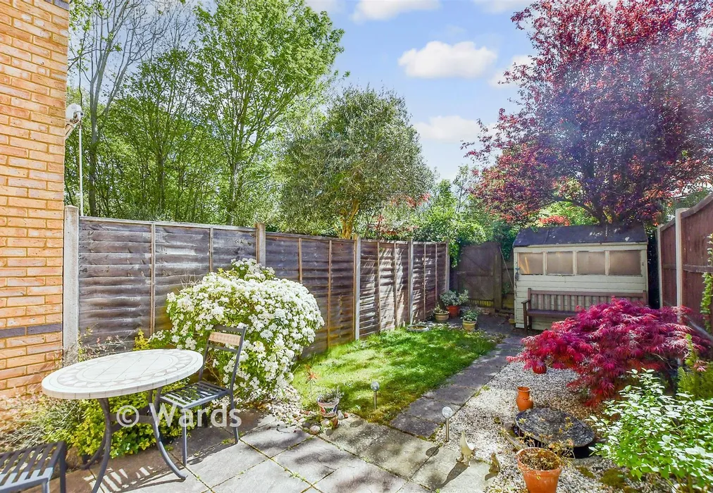 Rear Garden - Gooch Close, Allington, Maidstone, Kent - Wards of Kent