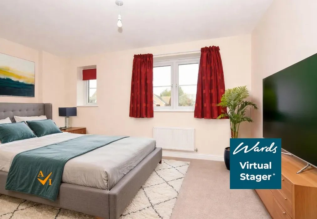 Bedroom 2 (Modern style) - Scholars Close, Deal, Kent - Wards of Kent