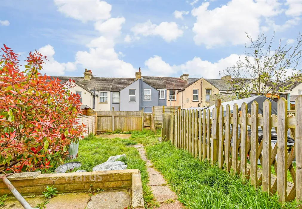 Rear Garden - Lowther Road, Dover, Kent - Wards of Kent
