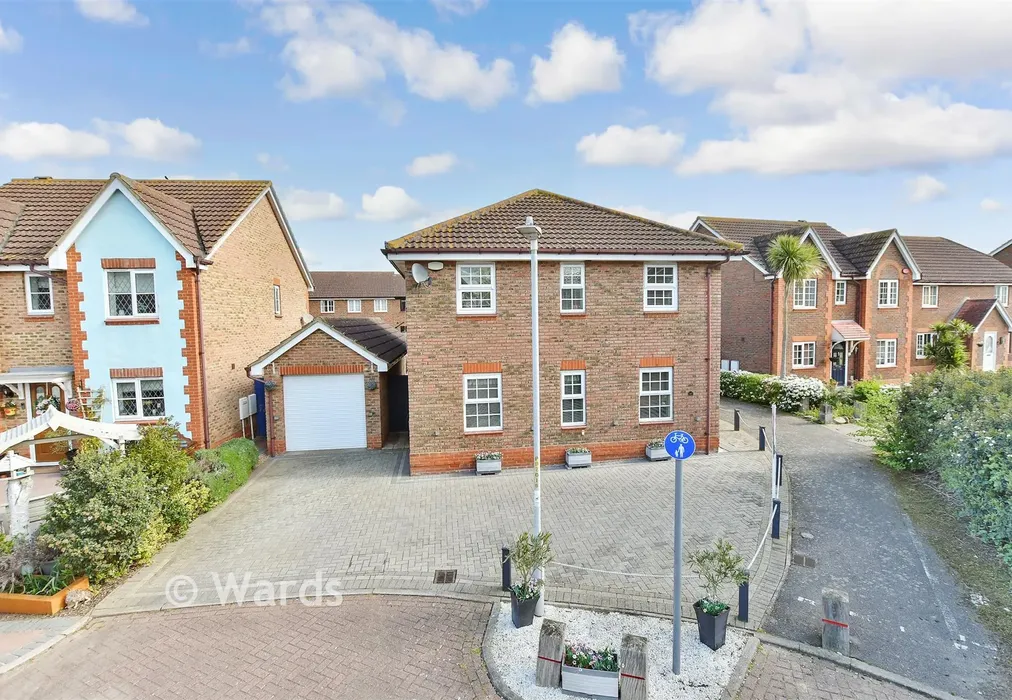 Side Elevation/Parking - Penny Cress Road, Minster-On-Sea, Kent - Wards of Kent