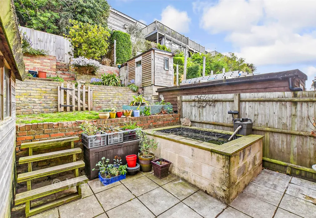Patio / Decking - Seabrook Road, Hythe, Kent - Wards of Kent