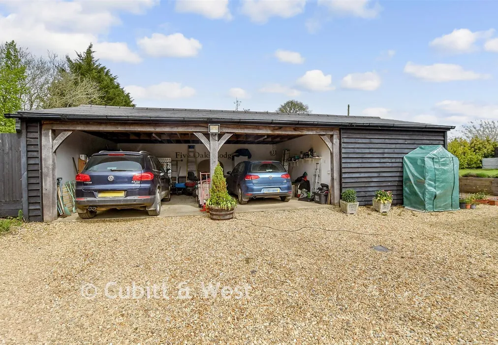 Driveway/Parking. No Number - Five Oaks Road, Slinfold, Horsham, West Sussex - Wards of Kent