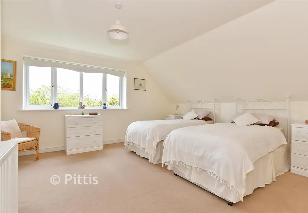 Bedroom 1 - Preston Road, Bembridge, Isle of Wight - Wards of Kent