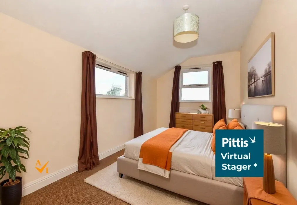 Bedroom 2 (Contemporary style) - Marlborough Road, Elmfield, Ryde, Isle of Wight - Wards of Kent