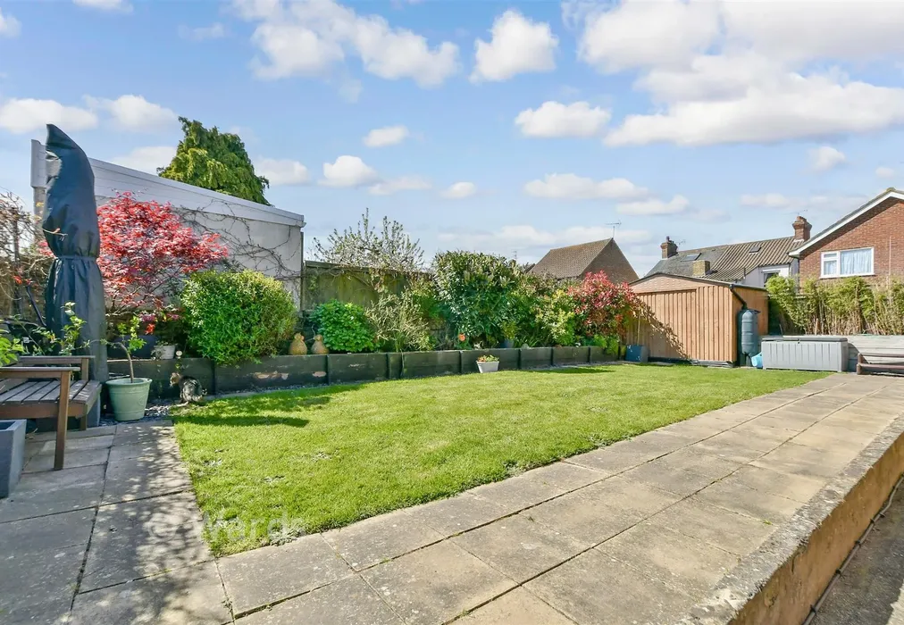 Rear Garden - Mill Road, Deal, Kent - Wards of Kent