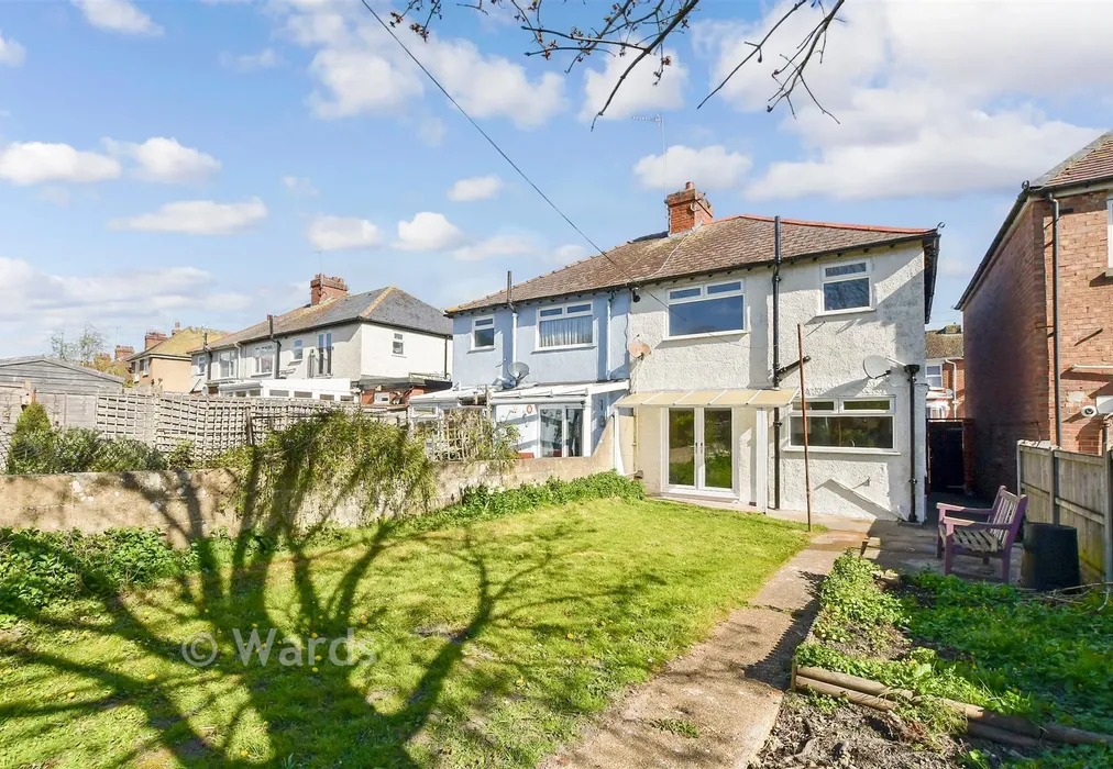 Rear Elevation - Elms Vale Road, Dover, Kent - Wards of Kent