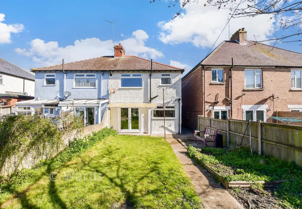 Rear Elevation - Elms Vale Road, Dover, Kent - Wards of Kent