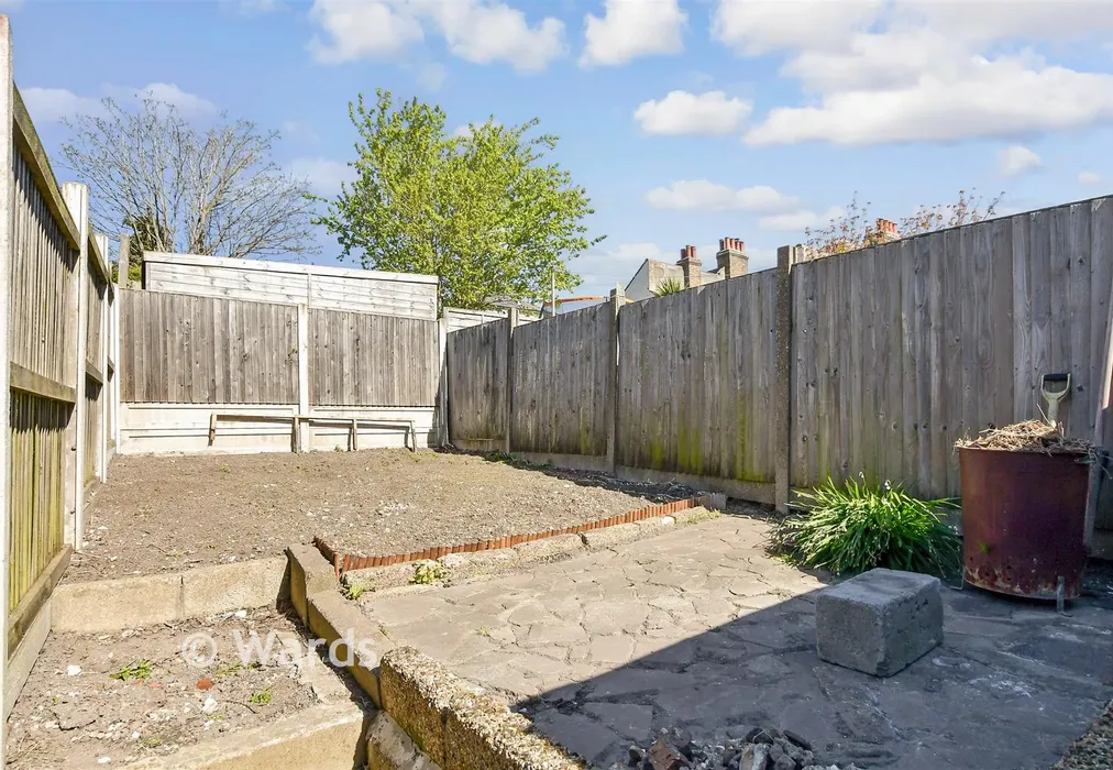 Rear Garden - Coombe Valley Road, Dover, Kent - Wards of Kent