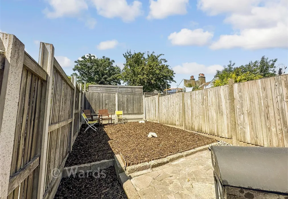 Rear Garden.. - Coombe Valley Road, Dover, Kent - Wards of Kent