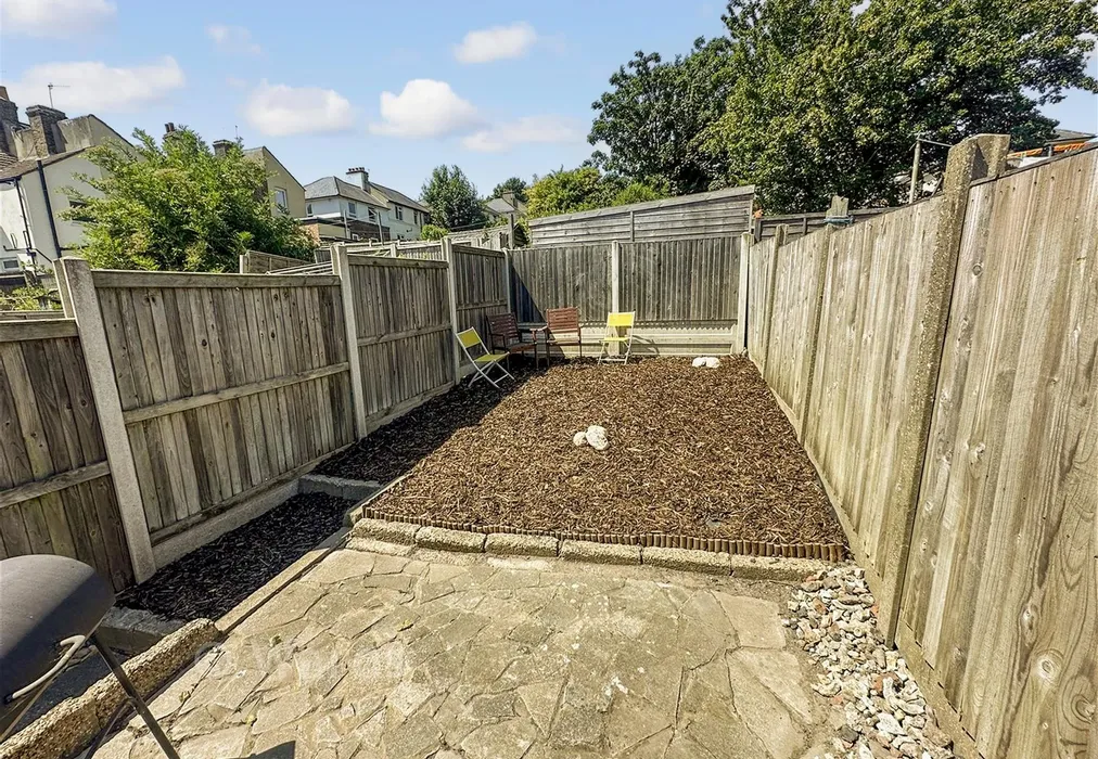 Rear Garden.. - Coombe Valley Road, Dover, Kent - Wards of Kent