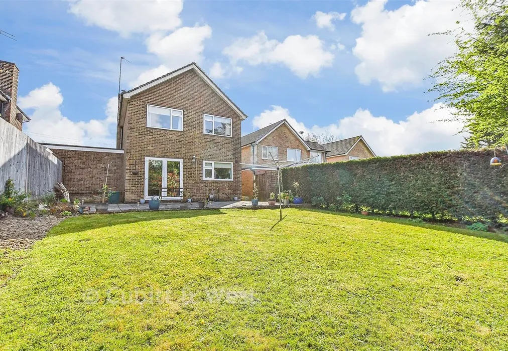 Rear Elevation - Combe End, Crowborough, East Sussex - Wards of Kent