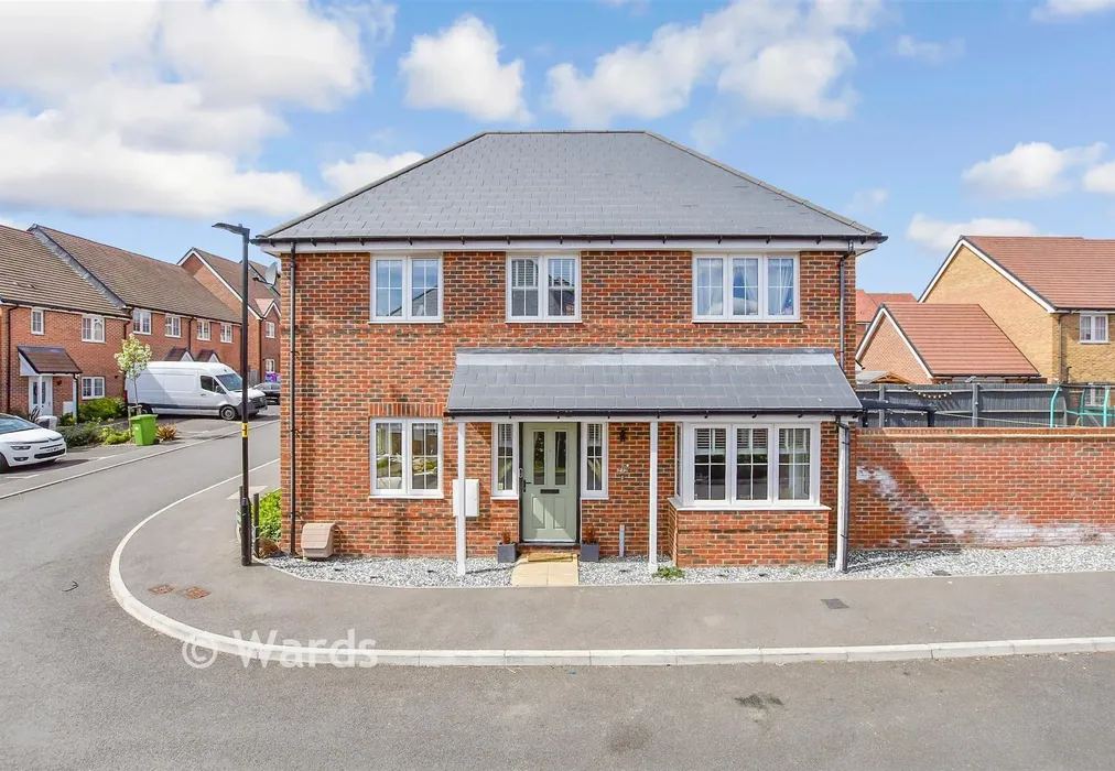 Front Elevation (Web) - Bramble Close, Coxheath, Maidstone, Kent - Wards of Kent