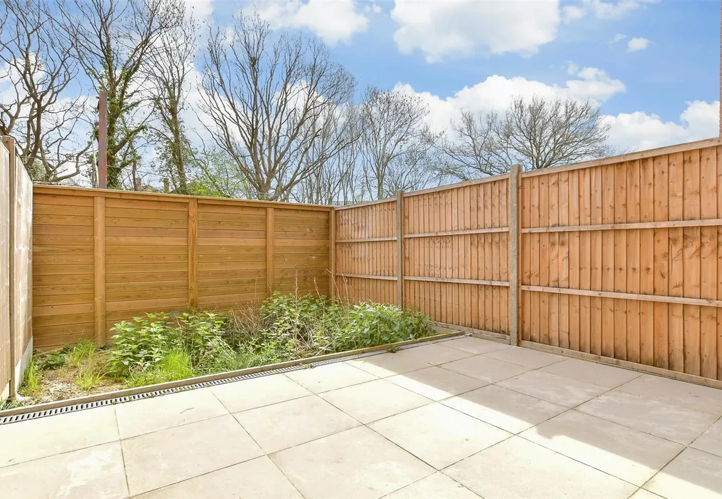 Rear Garden - Quarter Four, Larkshall Road, Chingford - Wards of Kent