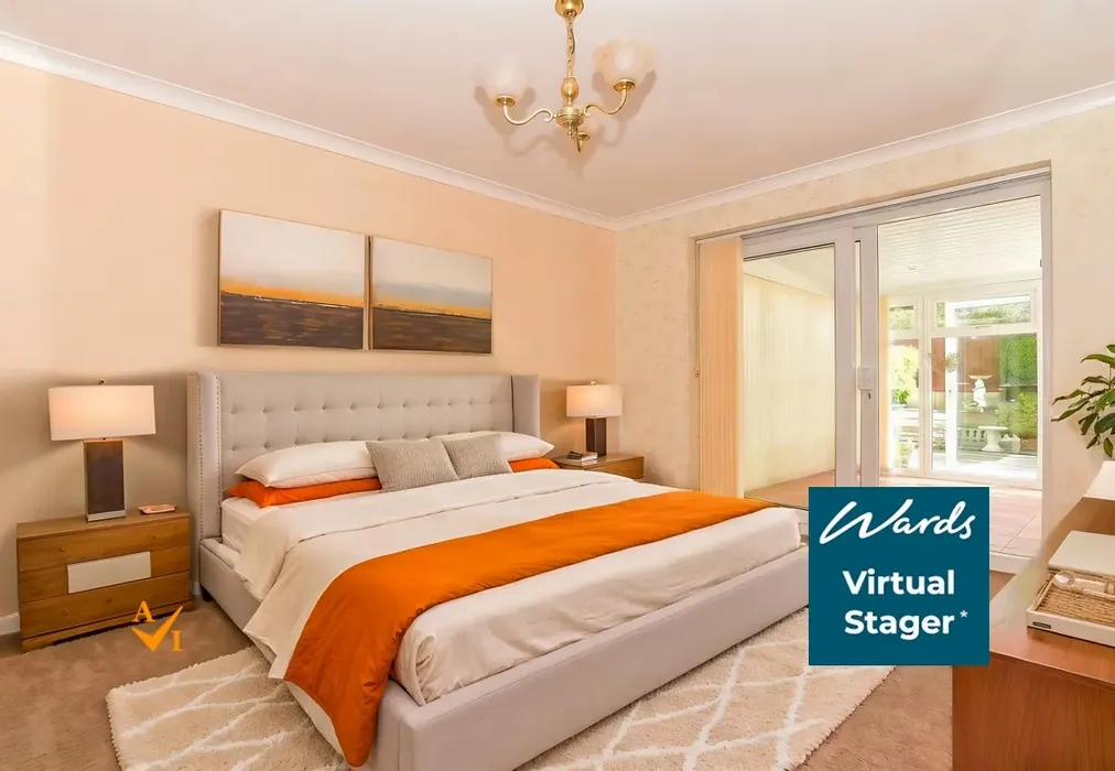 Bedroom 1 (Contemporary style) - Redoubt Way, Dymchurch, Romney Marsh, Kent - Wards of Kent