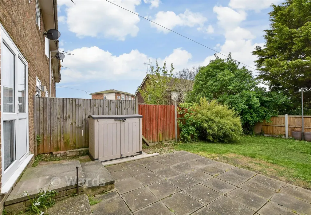 Rear Garden - Balcomb Crescent, Margate, Kent - Wards of Kent