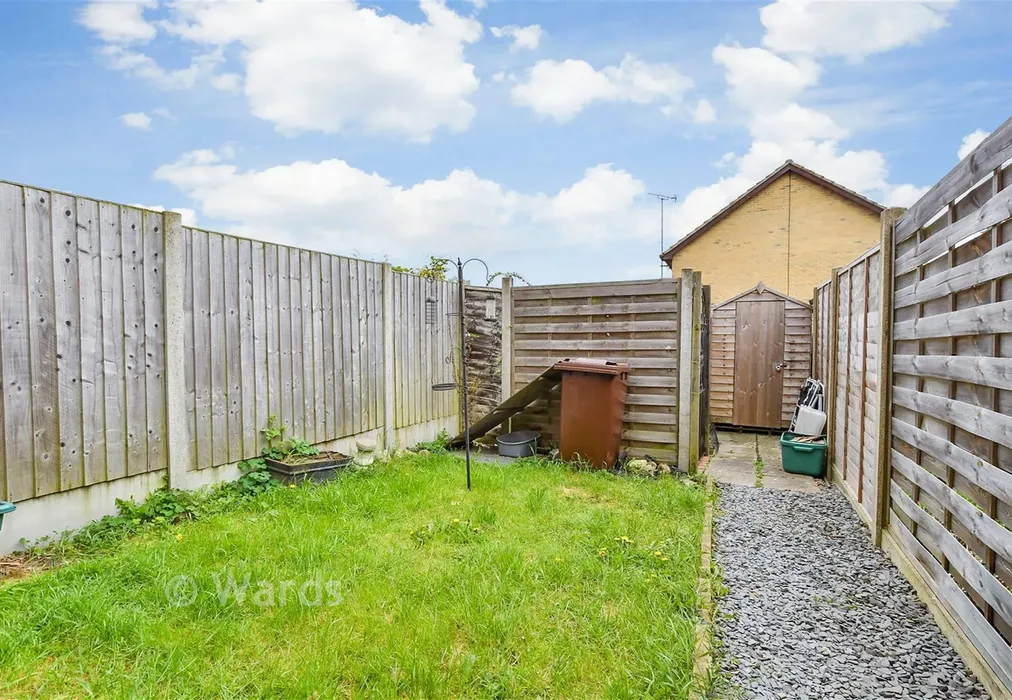 Rear Garden - Eccles Row, Eccles, Aylesford, Kent - Wards of Kent