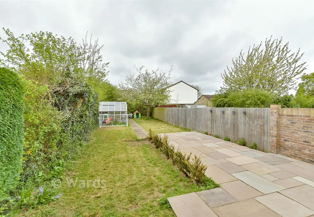 Rear Garden - Wilson Avenue, Rochester, Kent - Wards of Kent