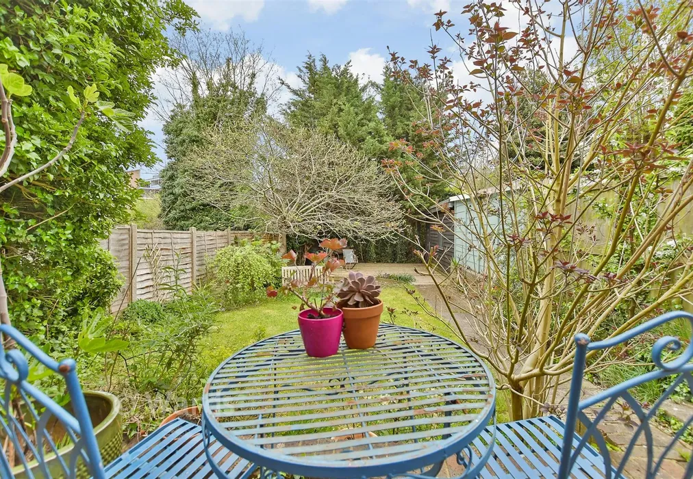 Rear Garden - Boundary Road, Chatham, Kent - Wards of Kent