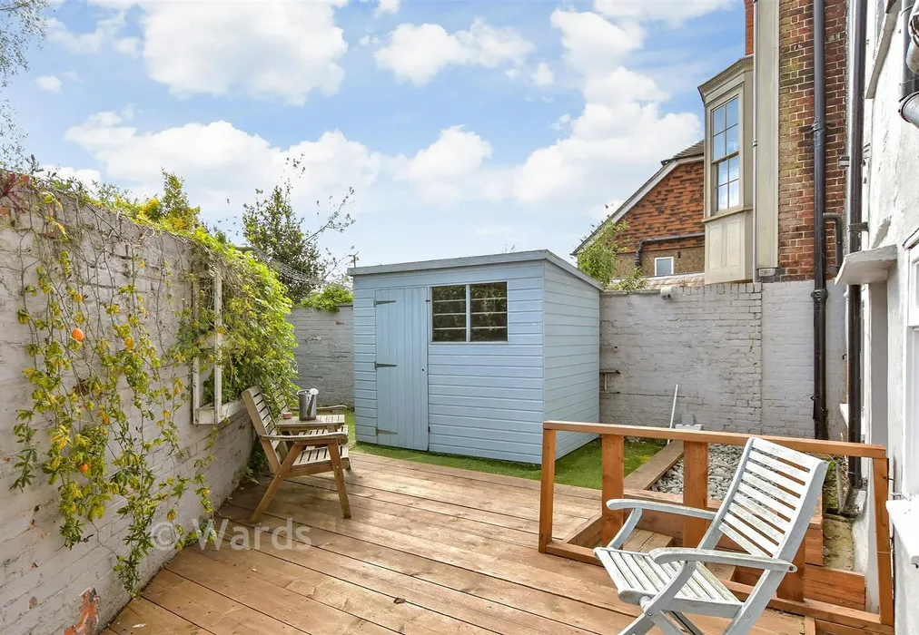 Rear Garden - Frindsbury Road, Frindsbury, Rochester, Kent - Wards of Kent