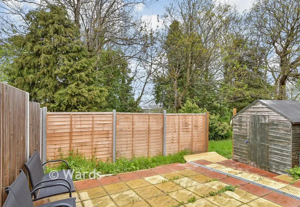 Rear Garden - Bexley Road, Erith, Kent - Wards of Kent