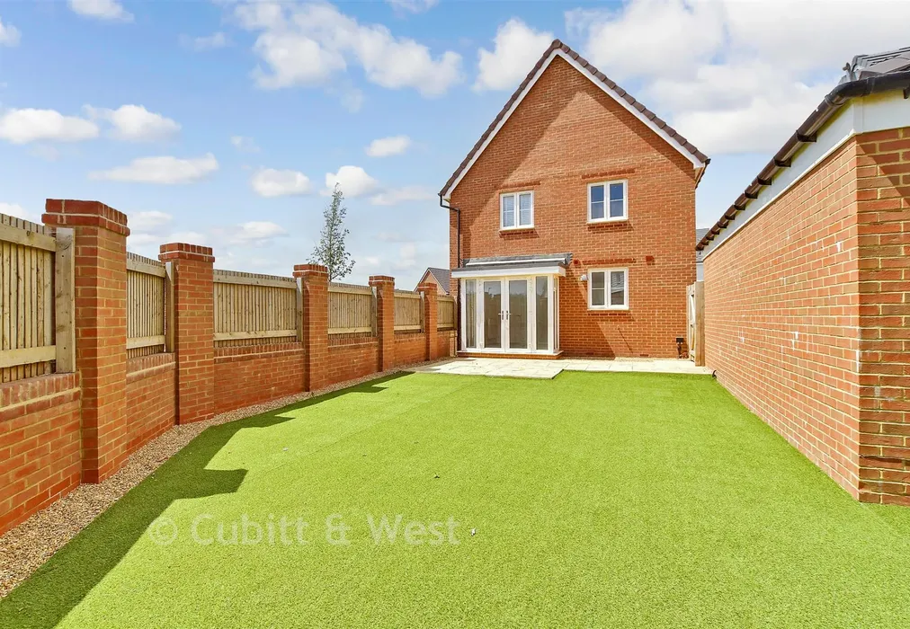 Rear Elevation - Bittern Avenue, Yapton, West Sussex - Wards of Kent