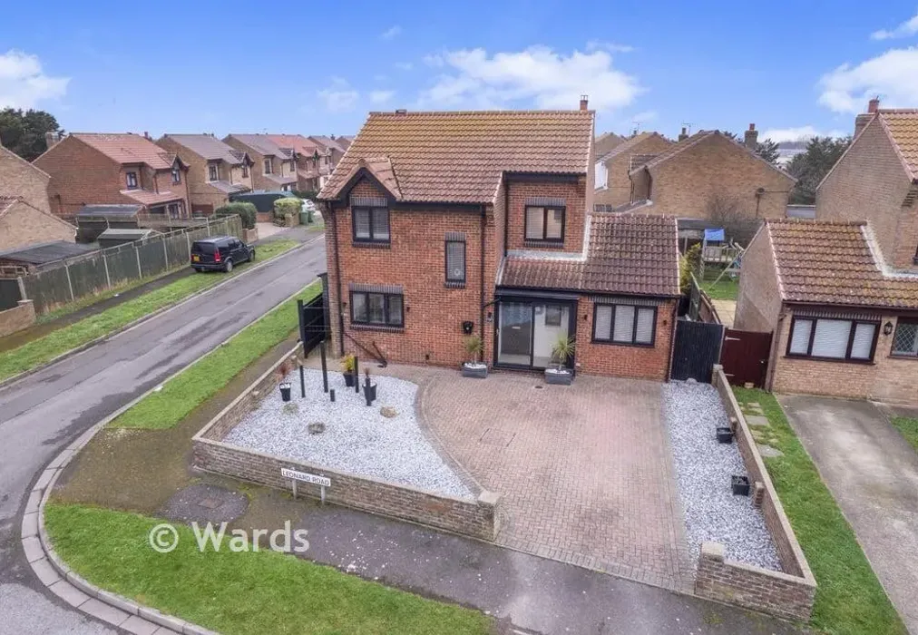 Front - Leonard Road, Greatstone, Kent - Wards of Kent