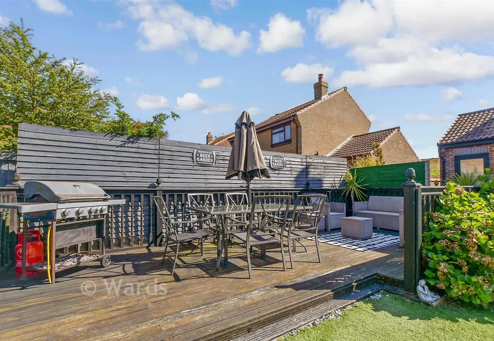 Patio / Decking - Leonard Road, Greatstone, Kent - Wards of Kent