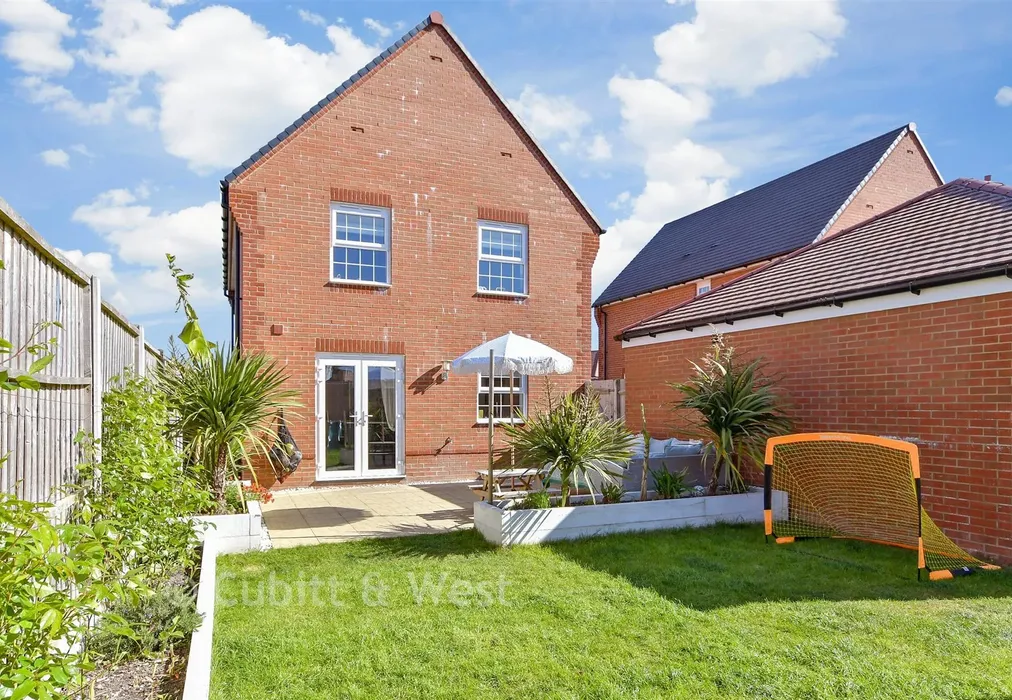 Rear Elevation - Holmwood Way, Angmering, West Sussex - Wards of Kent