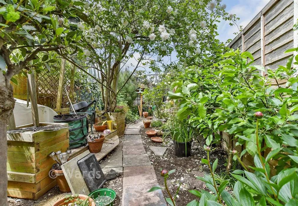 Rear Garden - St. George's Road, Gillingham, Kent - Wards of Kent